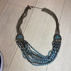 Beautiful Turquoise Color Fashion Necklace🦋